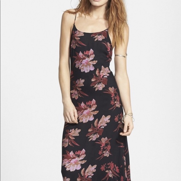 Free People Star Chasing Printed Maxi Dress Slip - Picture 4 of 4